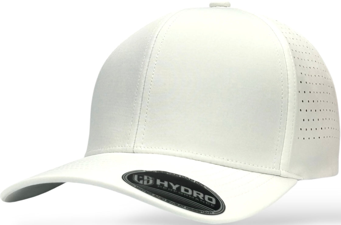 6 panel Hydro Cap: White