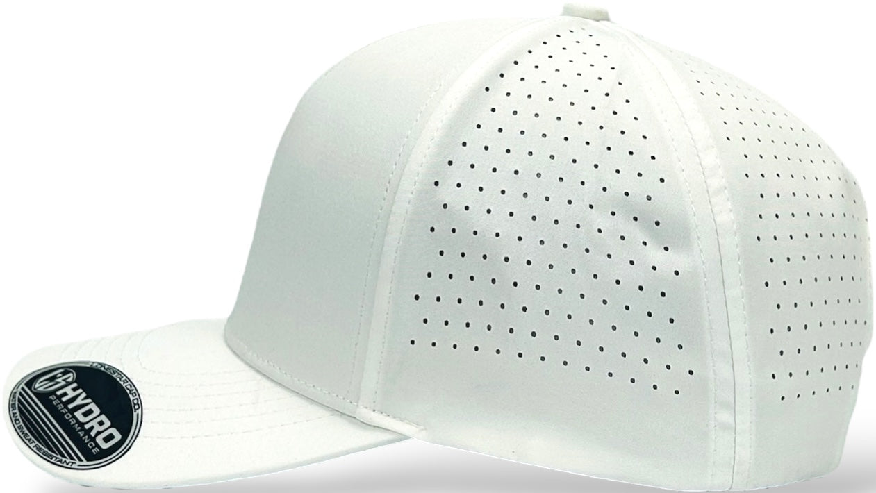 6 panel Hydro Cap: White