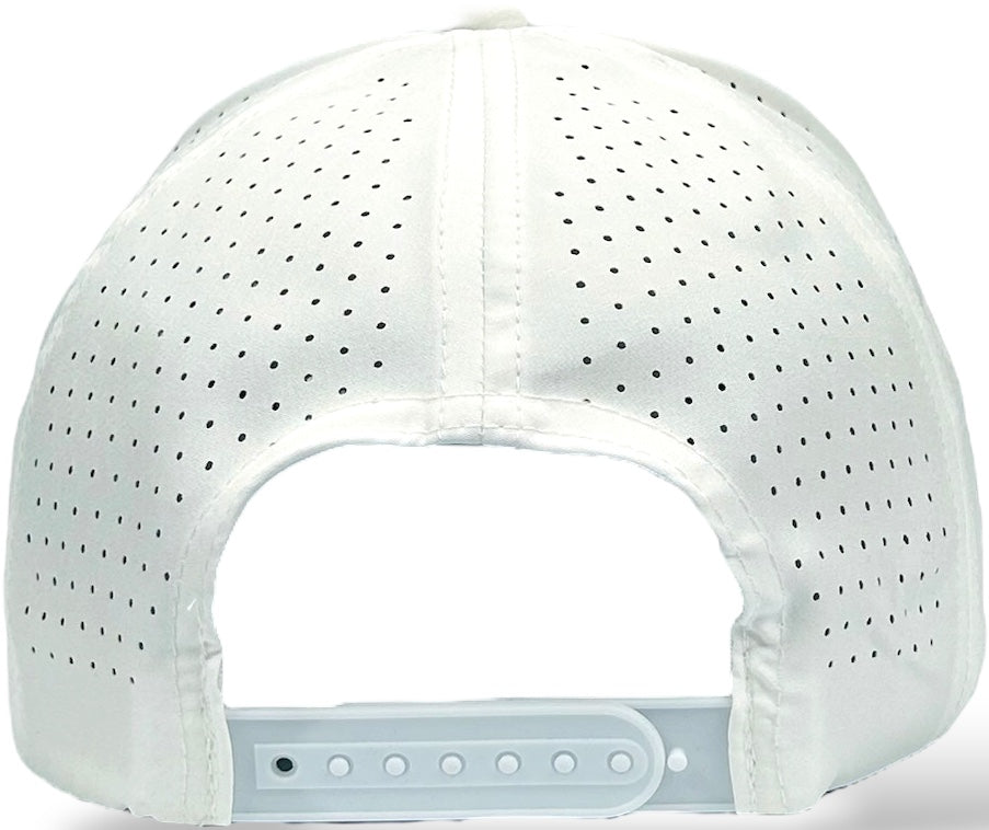 6 panel Hydro Cap: White
