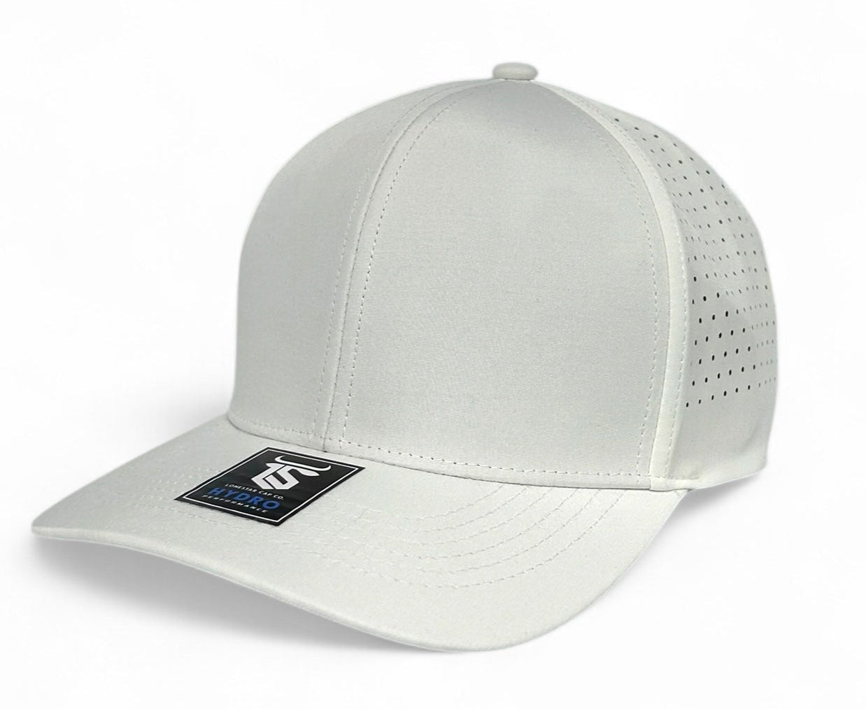 6 panel Hydro Cap: White