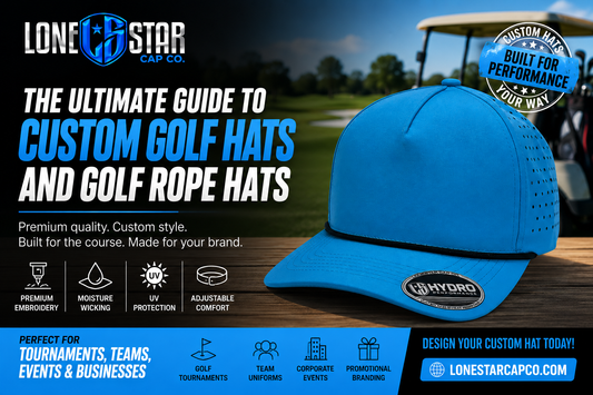 Custom Golf Hats and Golf Rope Hats