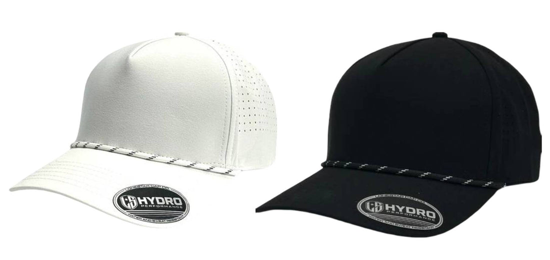 blank and white rope hats