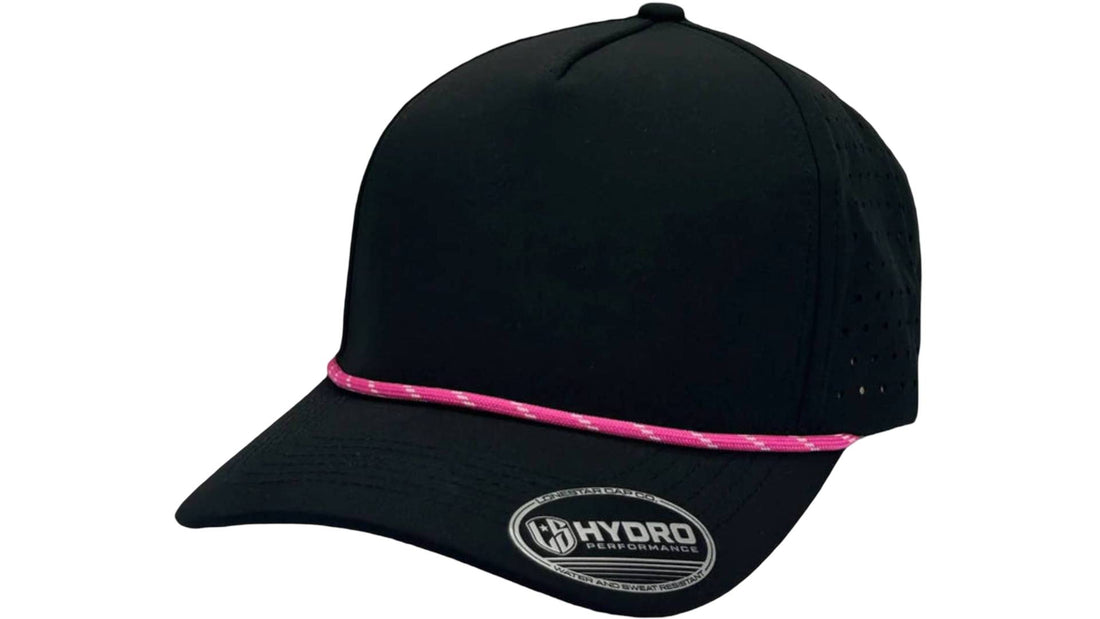 Trucker hat with rope