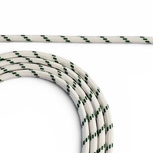 White - Green Rope