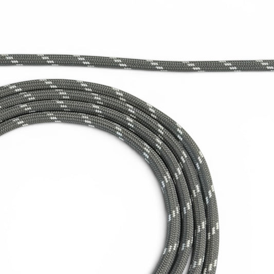 Charcoal - White Rope