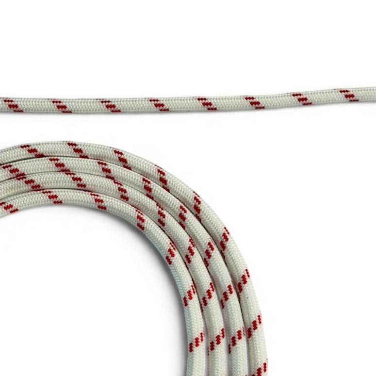 White - Red Rope