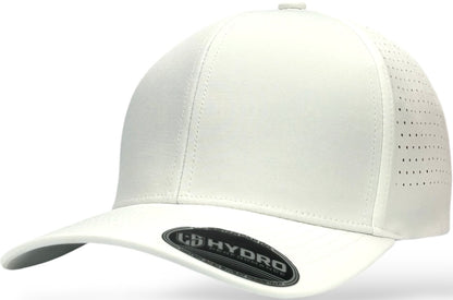 6 panel Hydro Cap: White