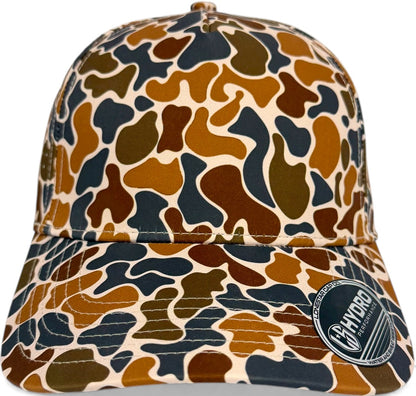 5 Panel Hydro Cap: CAMO Snapback