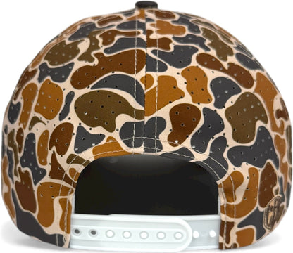 5 Panel Hydro Cap: CAMO Snapback