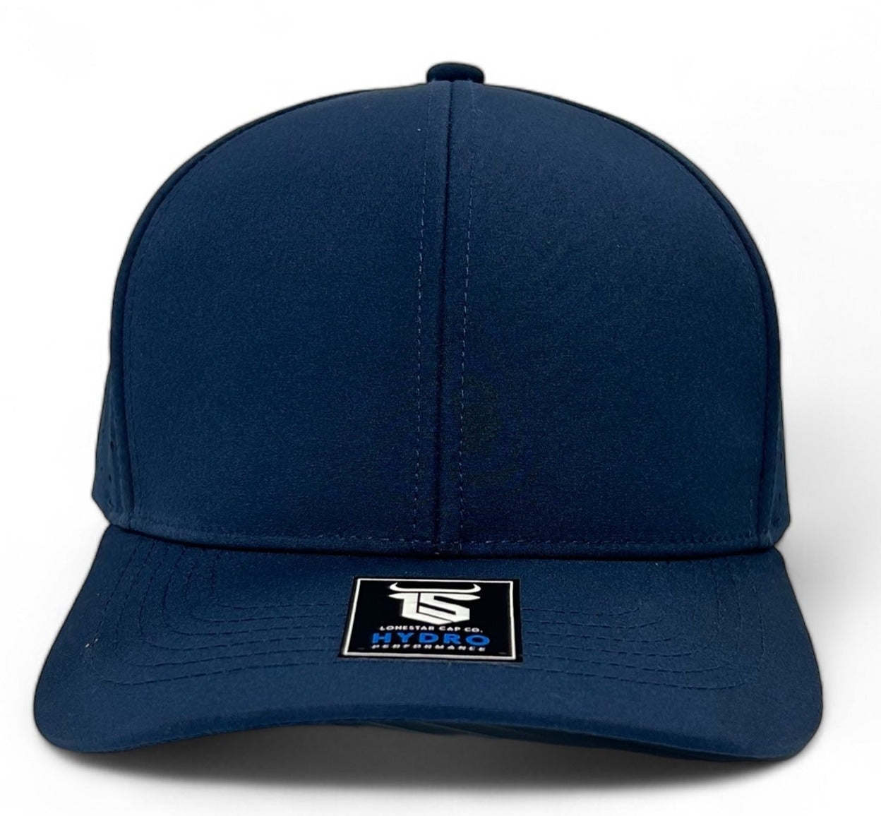 6 panel Hydro Cap: Navy (NO ROPE)